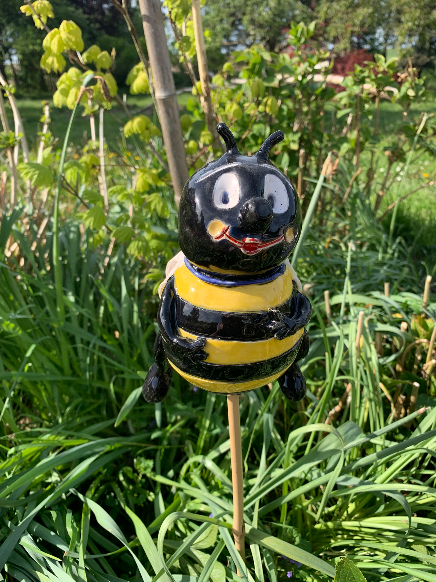 Gartenstecker Biene