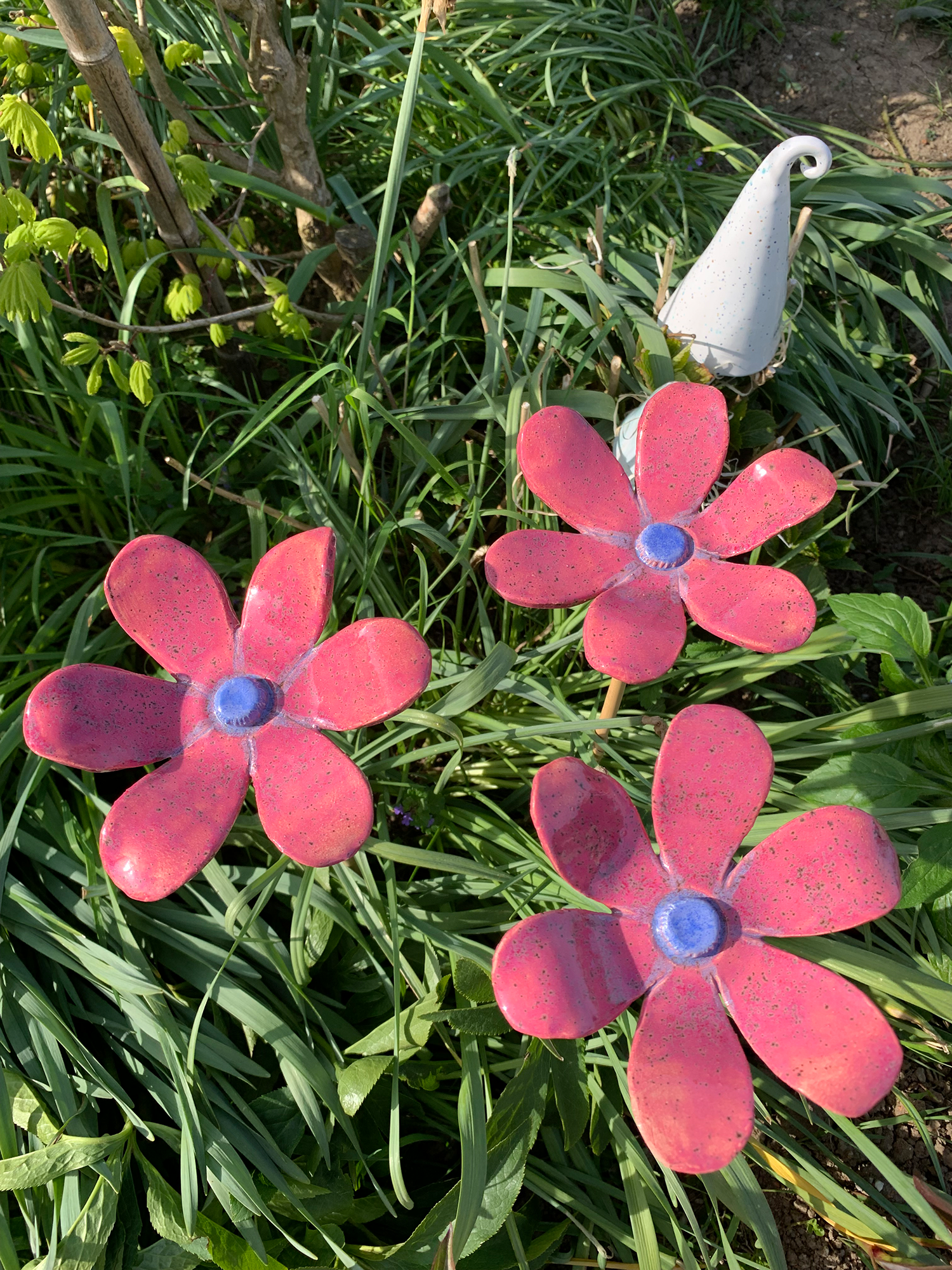 Keramikblumen